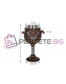 Викингска чаша бокал за вино триизмерна